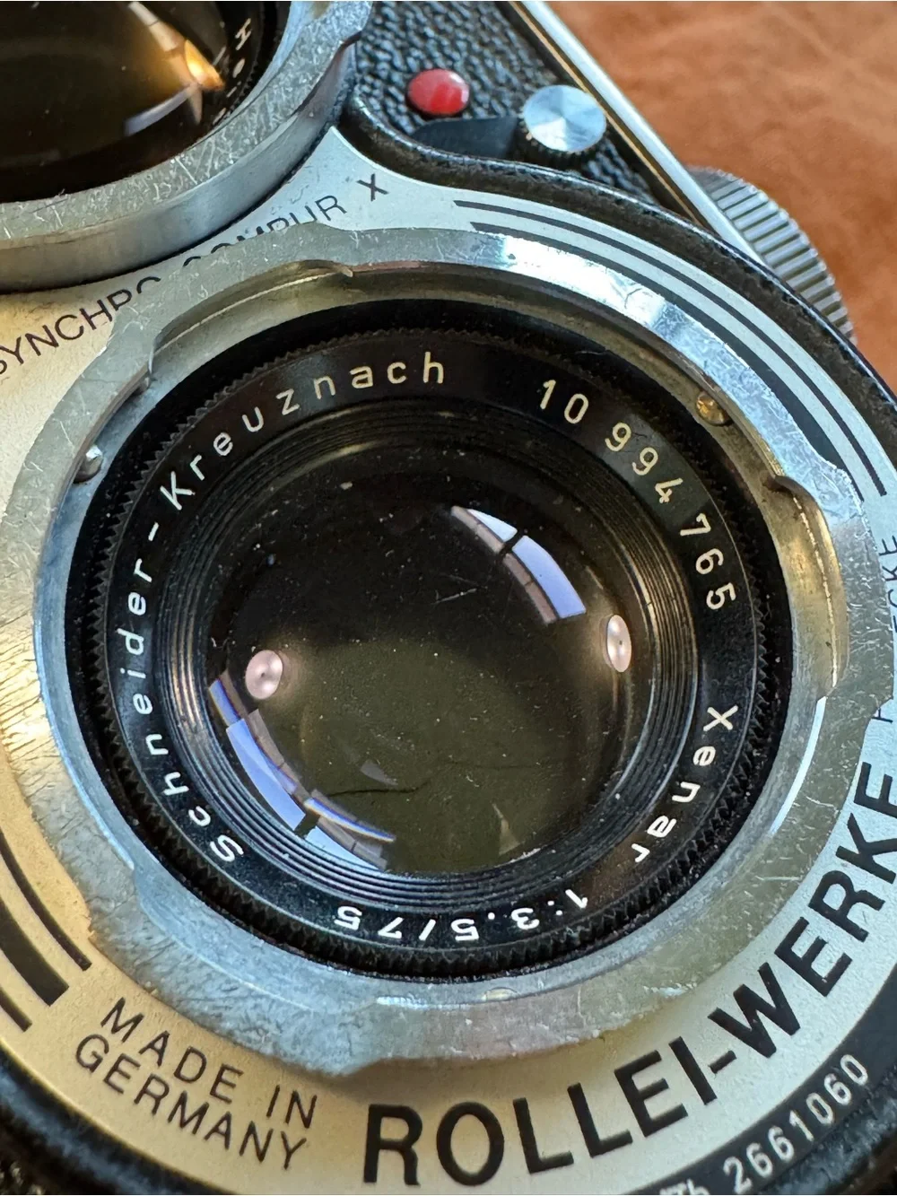 Rolleicord Black Twin-Lens Reflex 6x6 Medium Format Camera